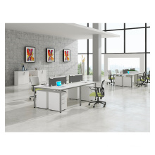 Modern design cubicle office workstation furniture for 4 people